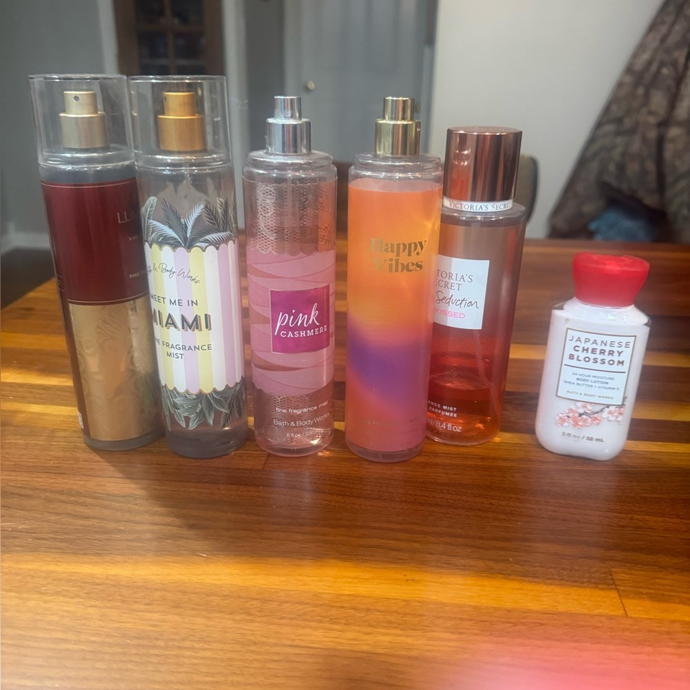 Victoria's Secret and Bath & Body Works Fragrance Mist Set